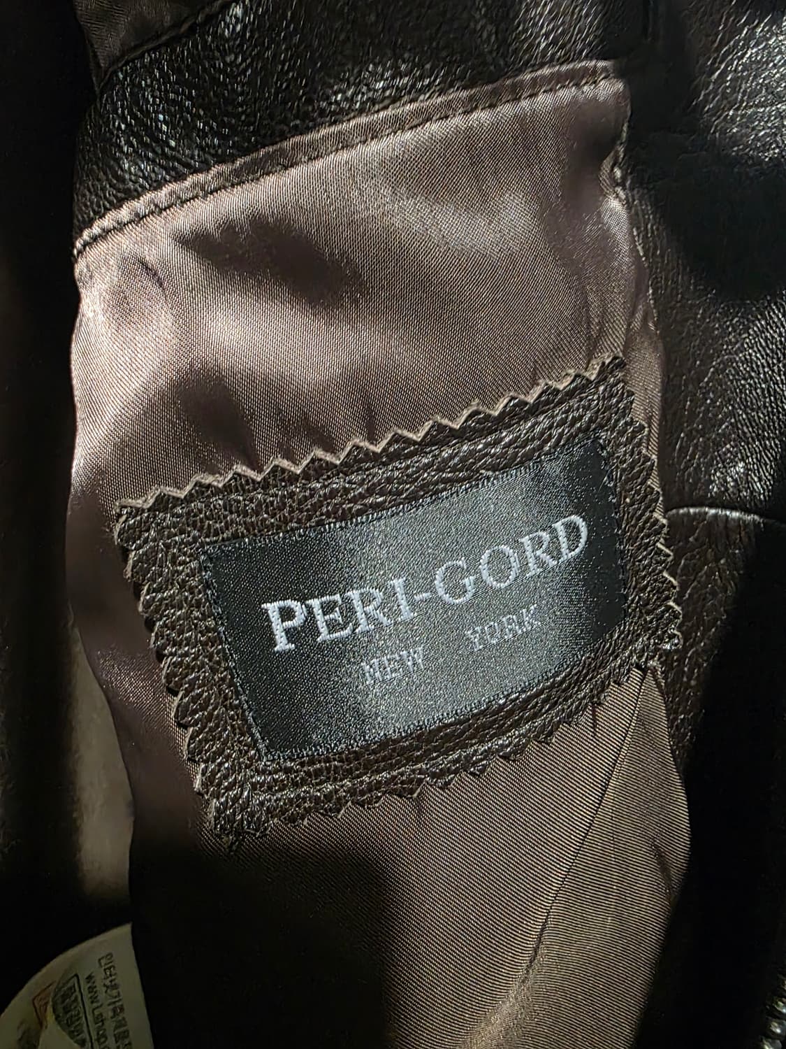 페리골드 뉴욕 남성 가죽 자켓 105 상품이미지4