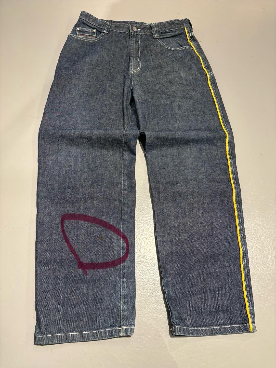 빈티지 올드스쿨 데님팬츠 상품이미지6