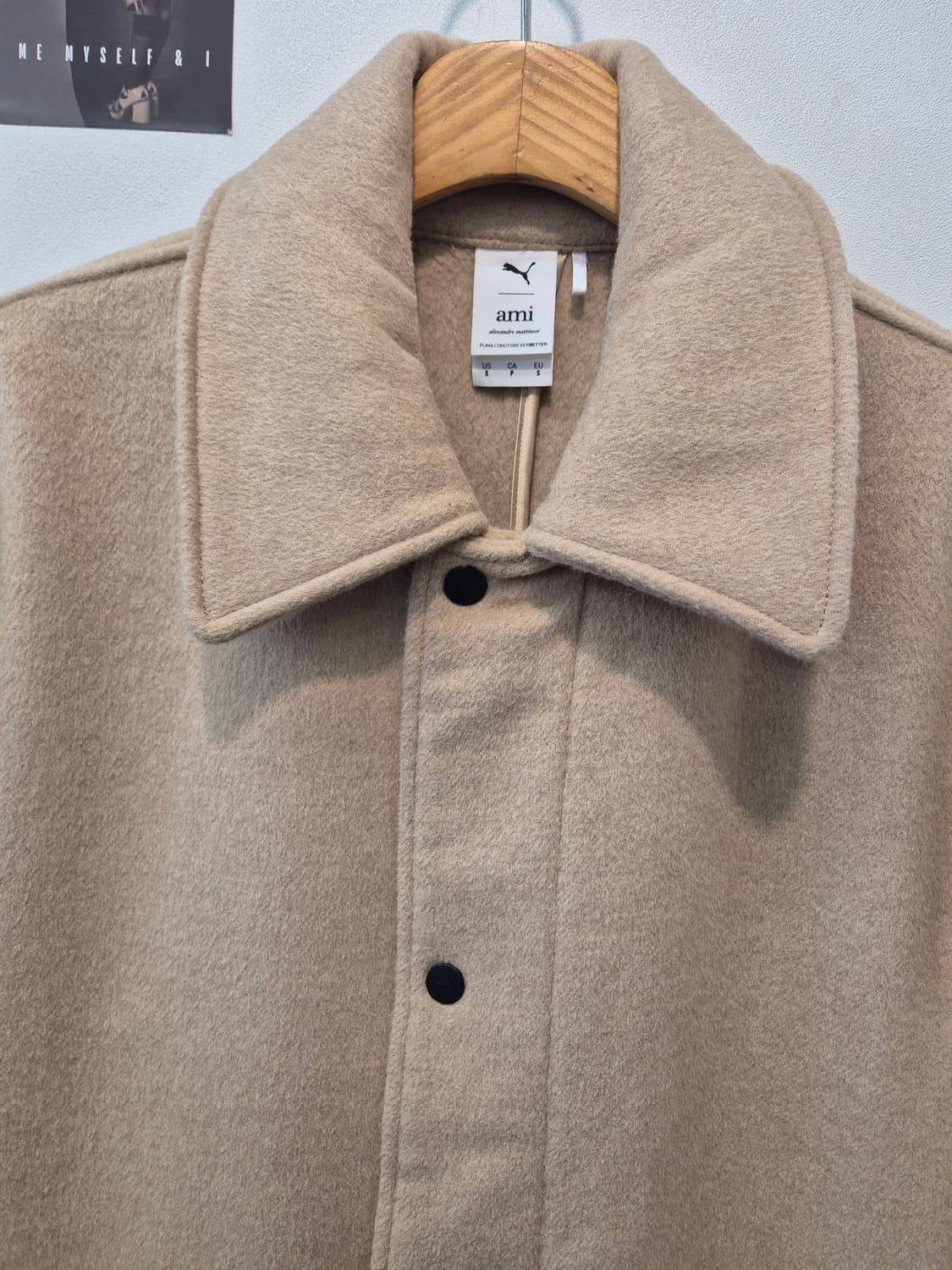 푸마와 아미 콜라보 코트 S 베이지
 상품이미지2