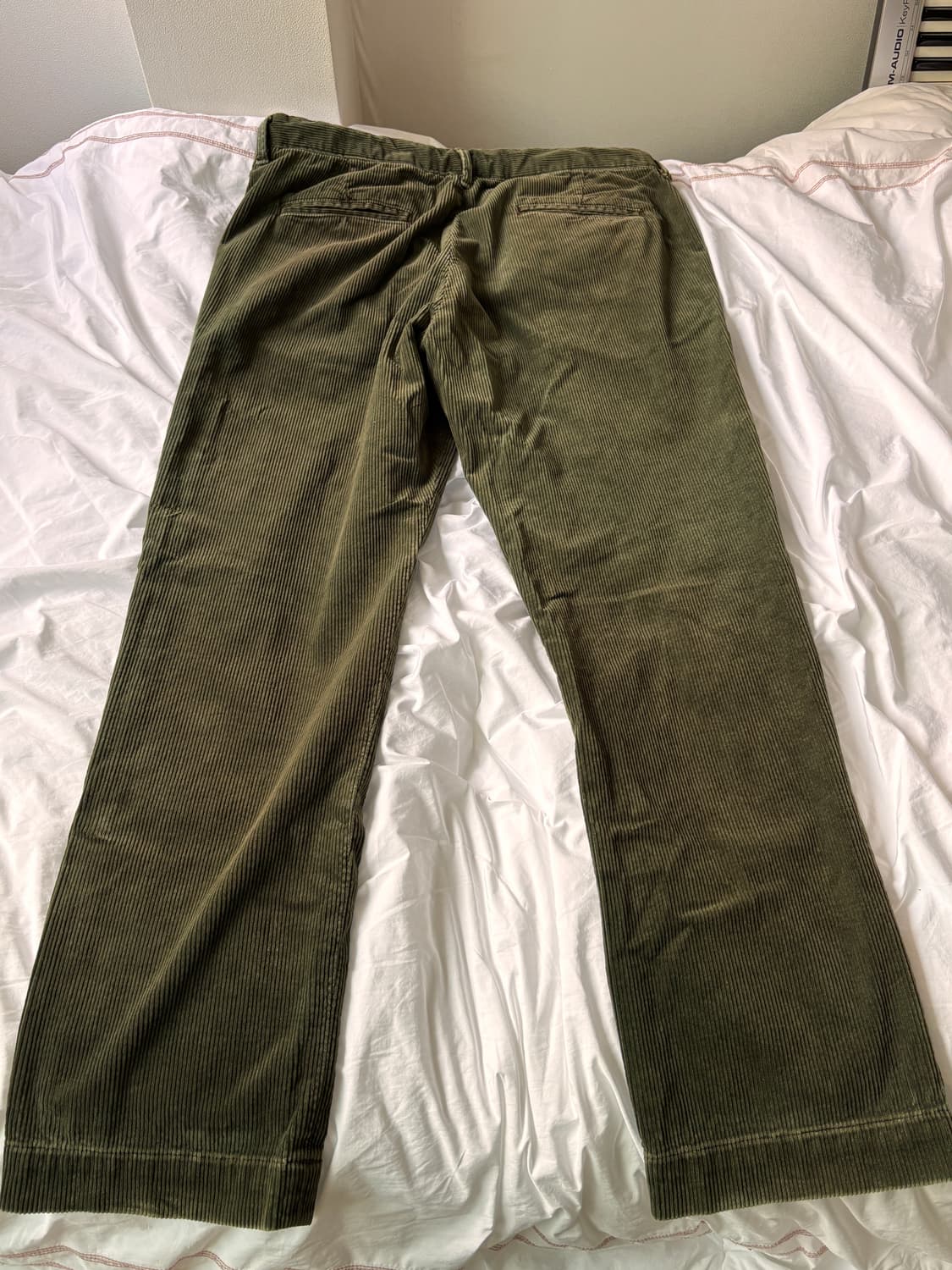 요즘 코듀로이랑은 격이 다른, 빈티지 폴로 럭비라인 올리브 팬츠 34 상품이미지9