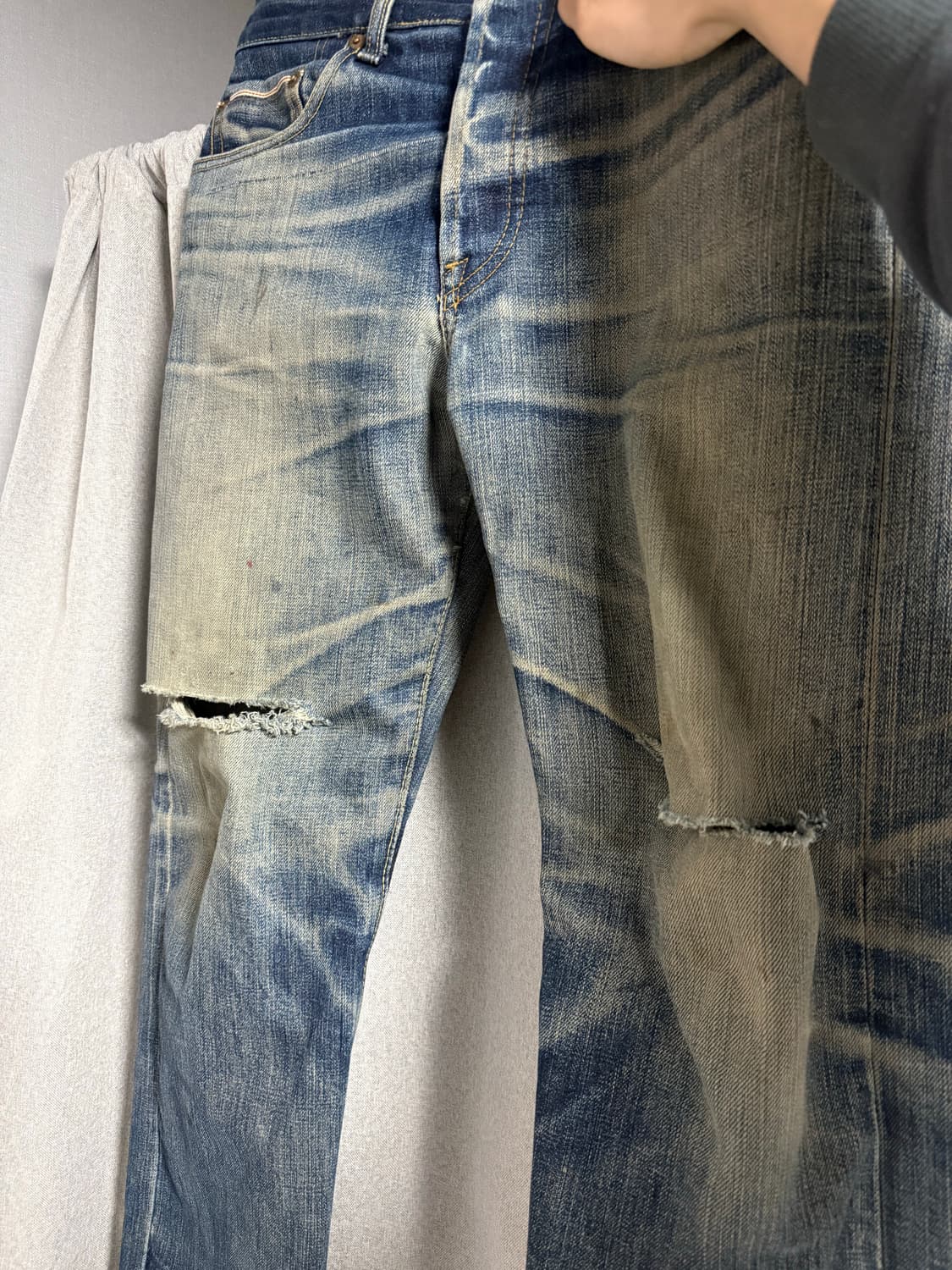 levi's 501xx BIG E 셀비지 데님 팬츠 34x34 상품이미지1