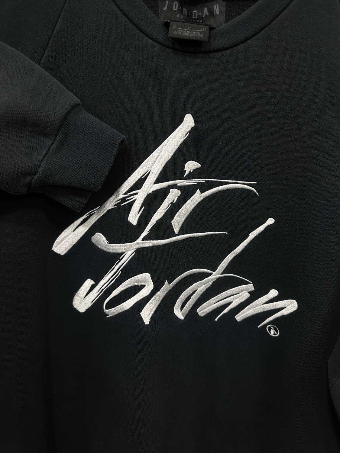 에어조던 빅로고 자수 맨투맨 상품이미지4