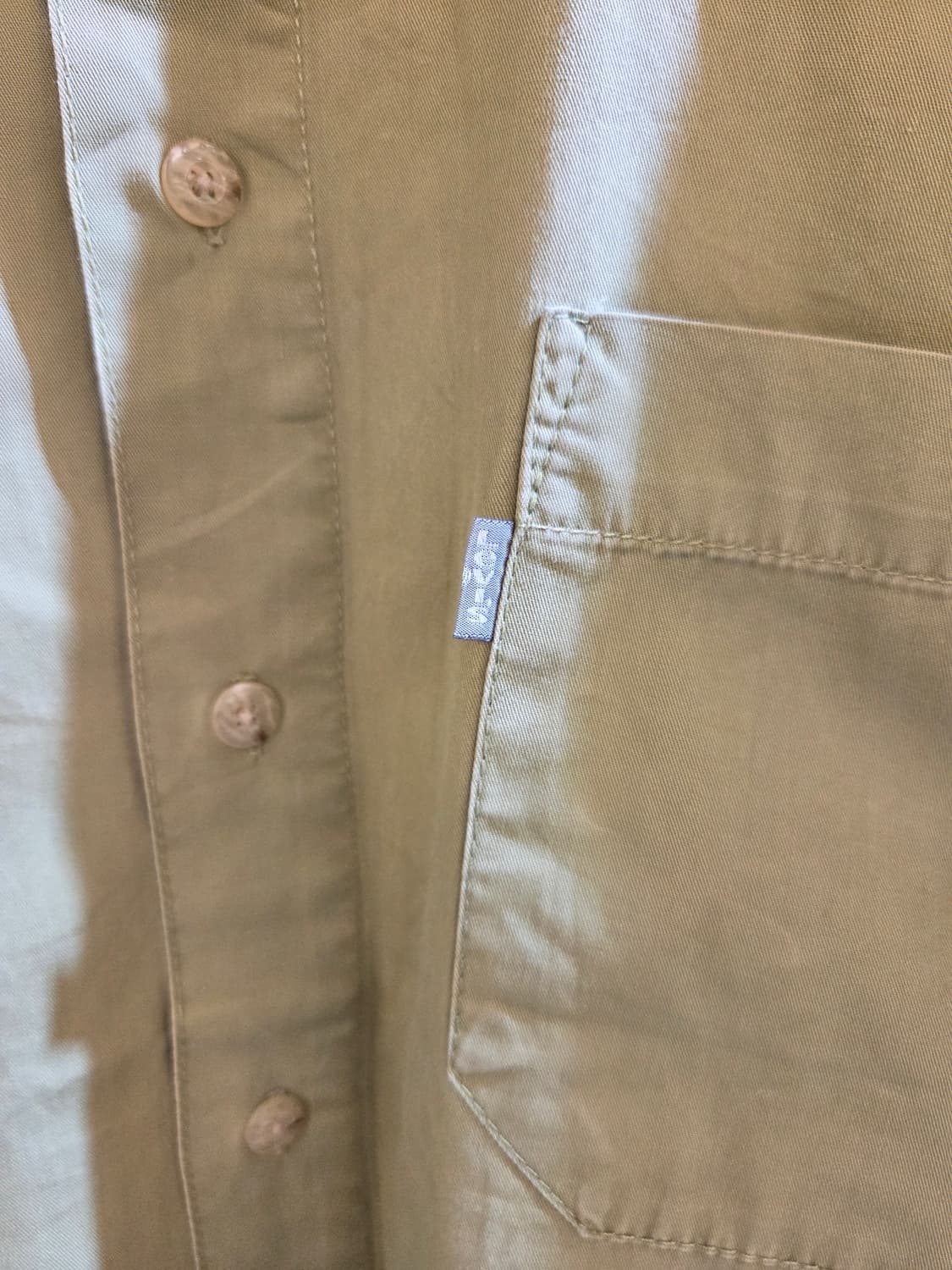 Levis 리바이스 올리브 반팔셔츠 상품이미지3