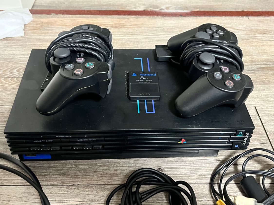 소니 플스2 게임기 + 게임CD 7개 상품이미지1