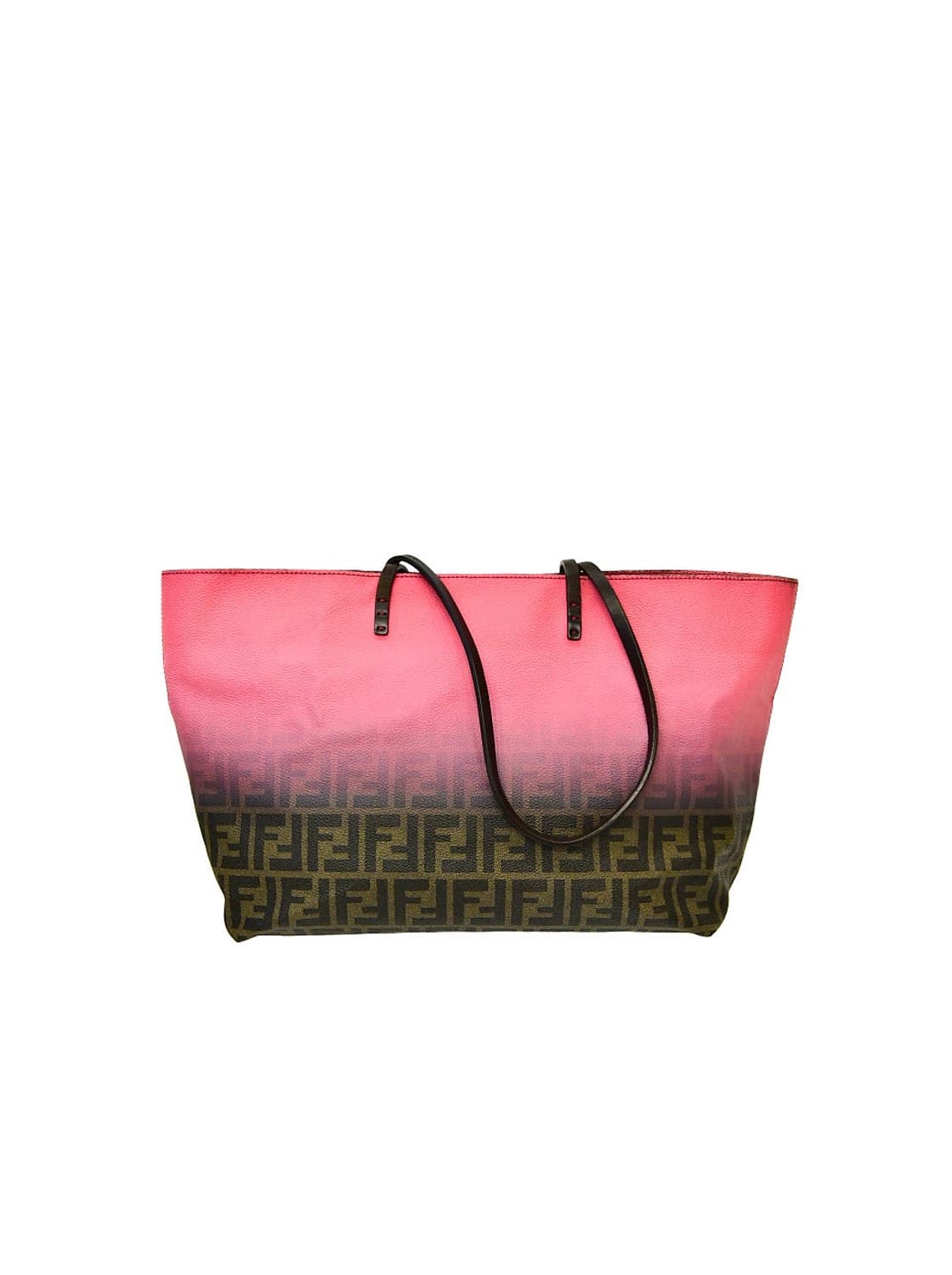 펜디 쥬카 핑크 그라데이션 쇼퍼백(정품) 상품이미지4