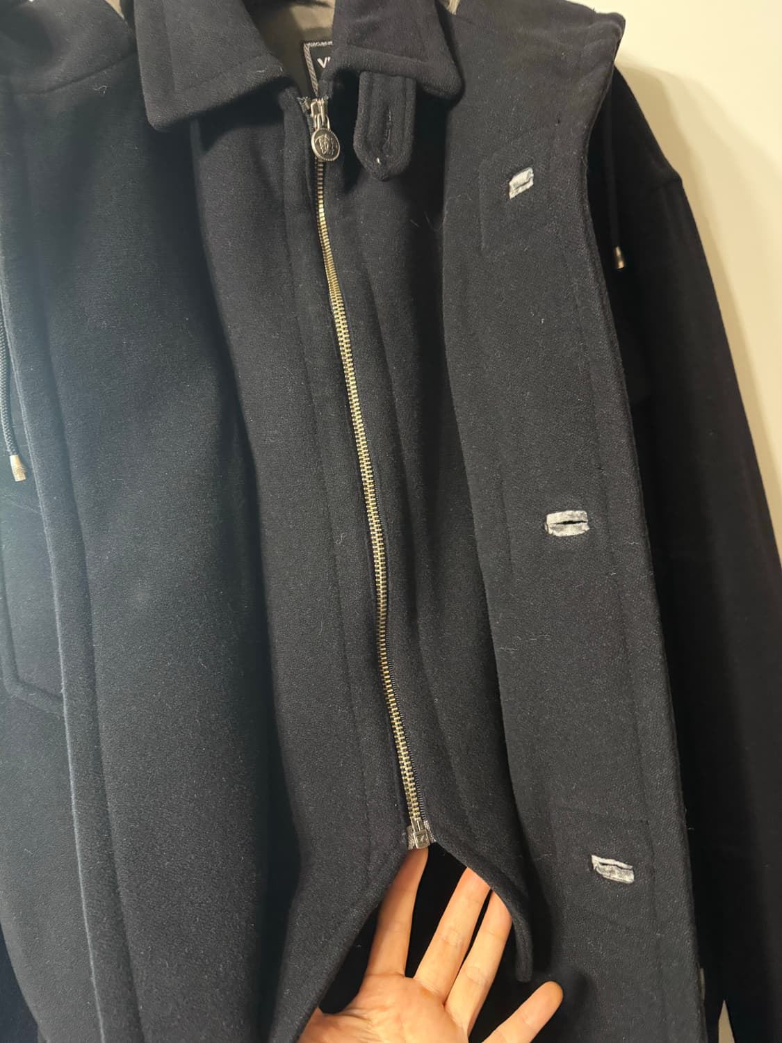 베르사체진 꾸띄르  후드코트    상품이미지5