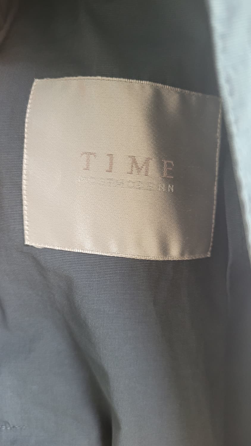 TIME 타임  남성  얇은 홑겹  사파리 자켓-100사이즈 상품이미지3