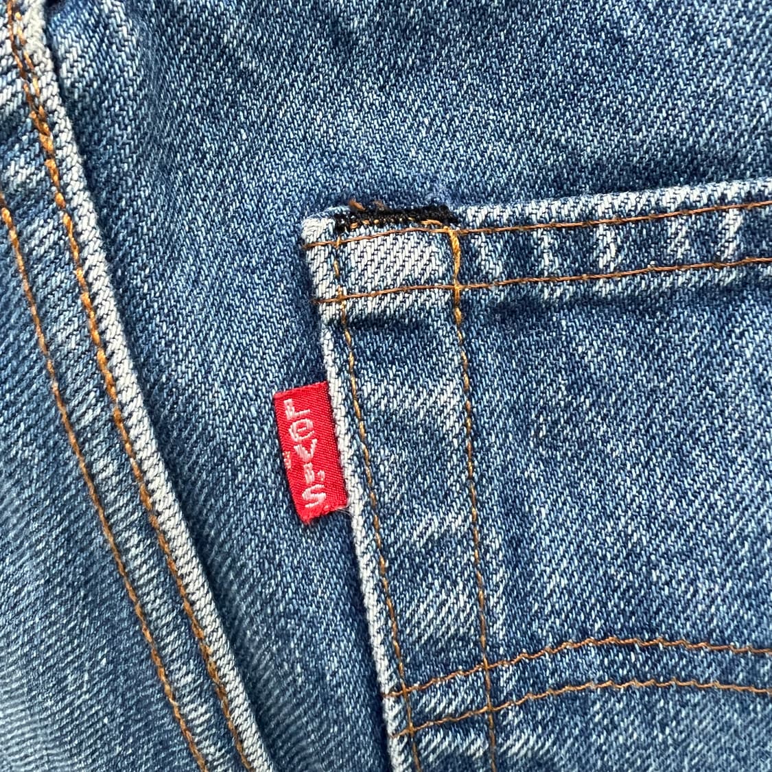 80s levis 501 데님 스커트 상품이미지6