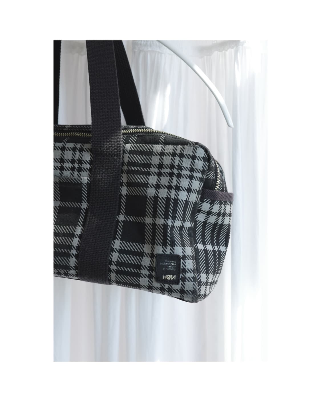 Hem checked bag 상품이미지2