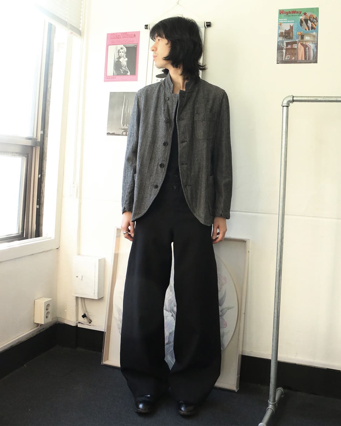 꼼데 가르송 듀스 스탠딩 칼라 블레이저 상품이미지3