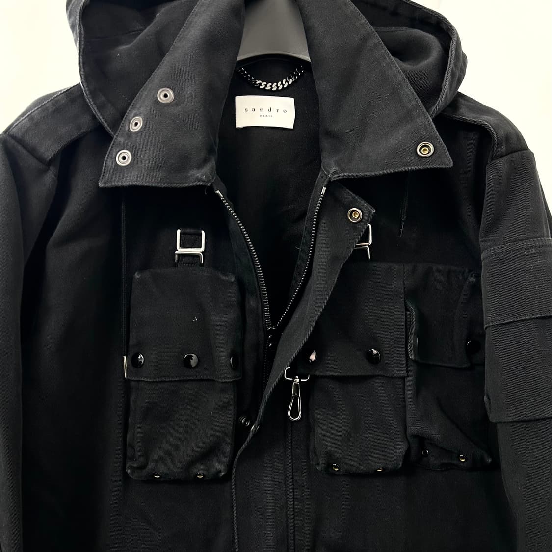 산드로 옴므 20FW 멀티포켓 사파리 자켓 상품이미지7