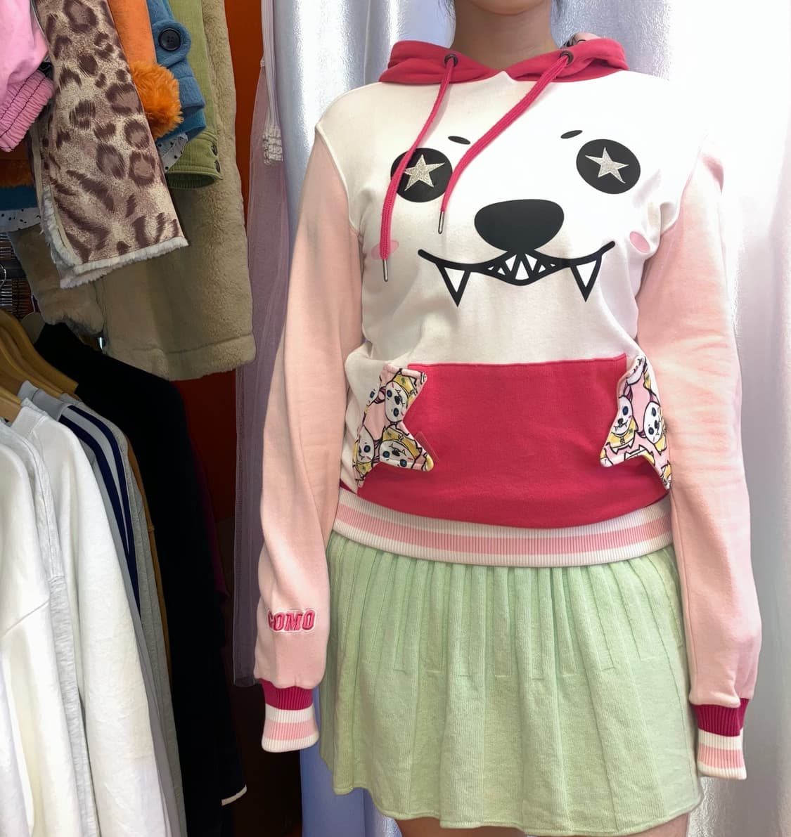 악마 강아지 후드 상품이미지1