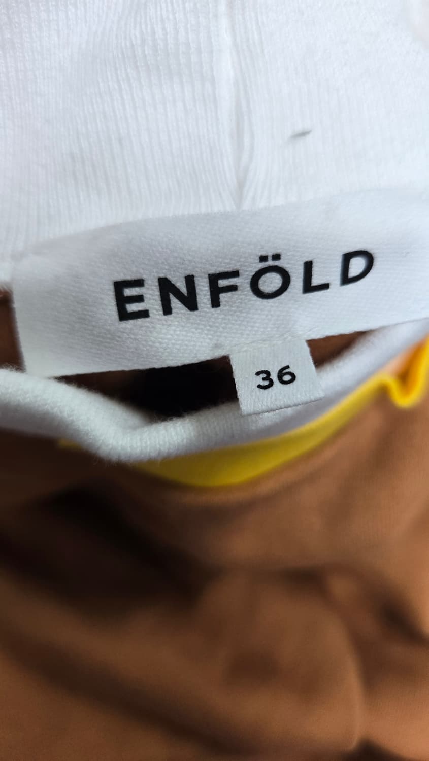 ENFOLD 엔폴드 컬러블록원피스 상품이미지8