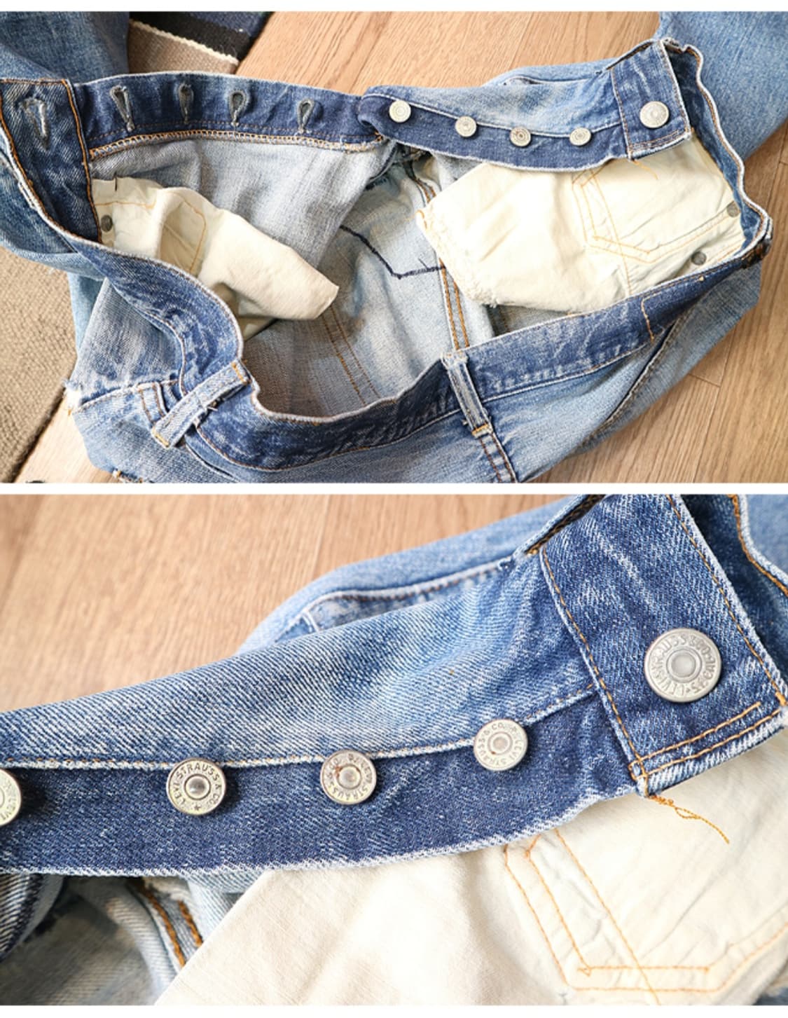  60s levis501 bigE  60년대 리바이스 501 빅E LVC 상품이미지8