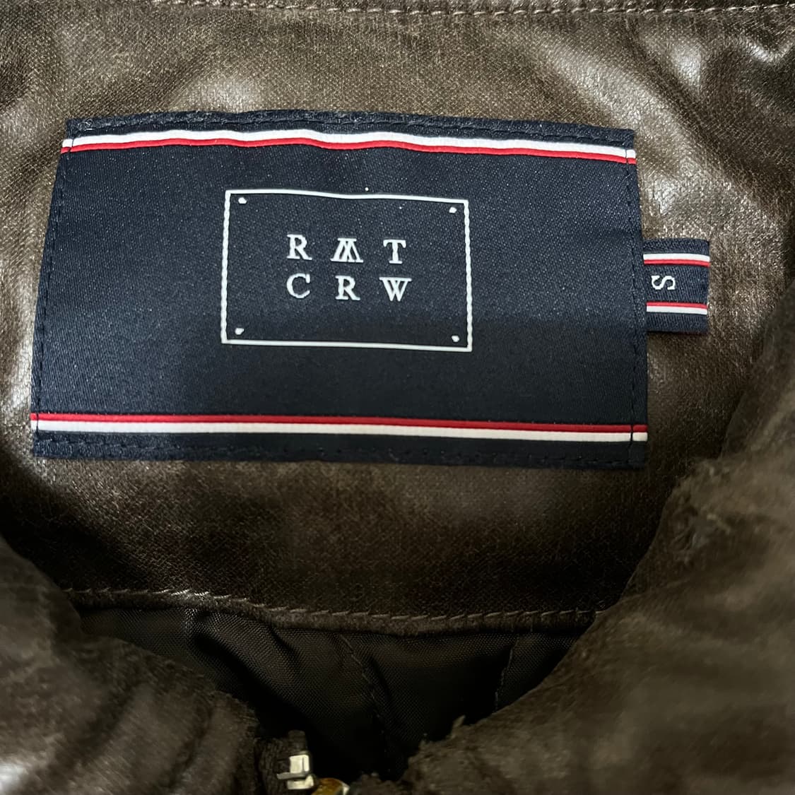 로맨틱크라운 ROMANTIC CROWN 봄버자켓 브라운 S(90) 상품이미지3