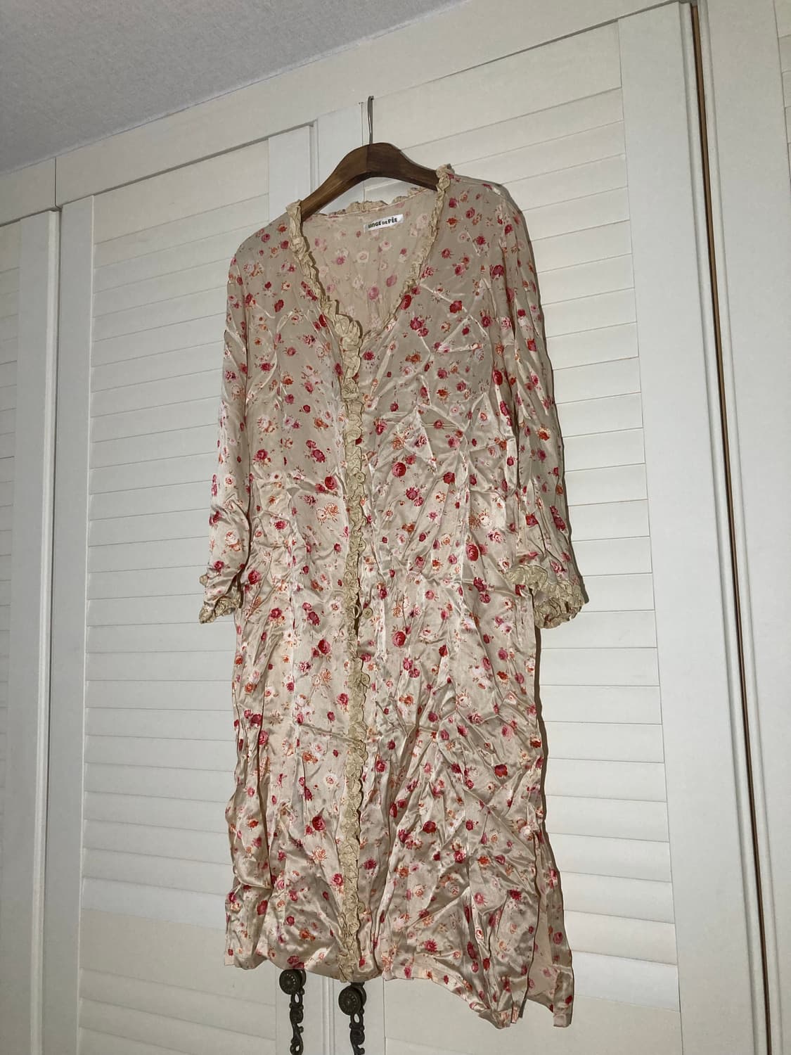 vintage flower long dress 상품이미지4