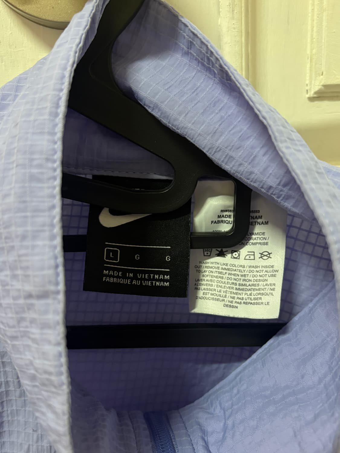 나이키 여성 바람막이 라벤더 상품이미지5