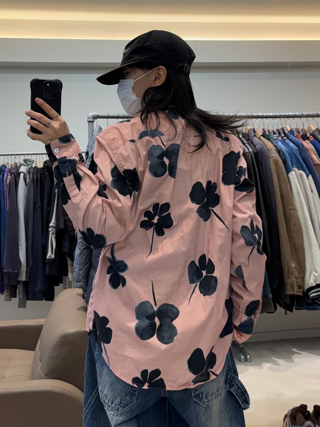 스투시 워터 컬러 플라워 셔츠 상품이미지7