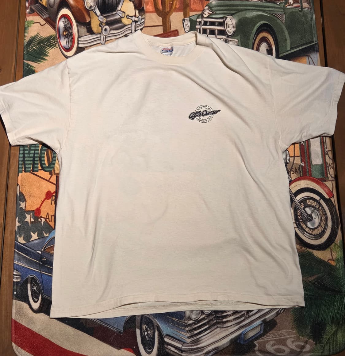 알파 로메오 오너 클럽 티셔츠 상품이미지2