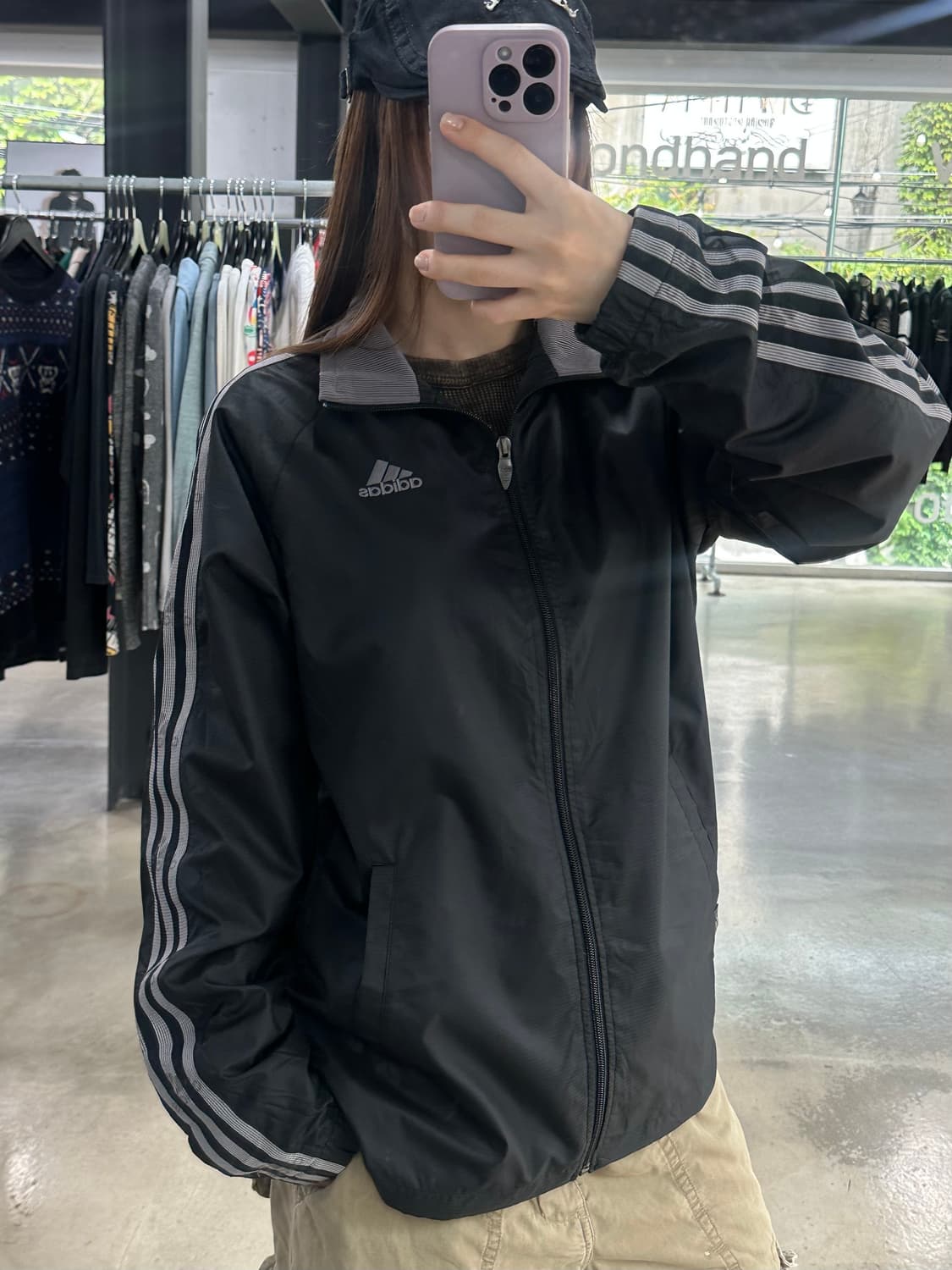 아디다스 올드스쿨 바람막이 자켓 상품이미지3
