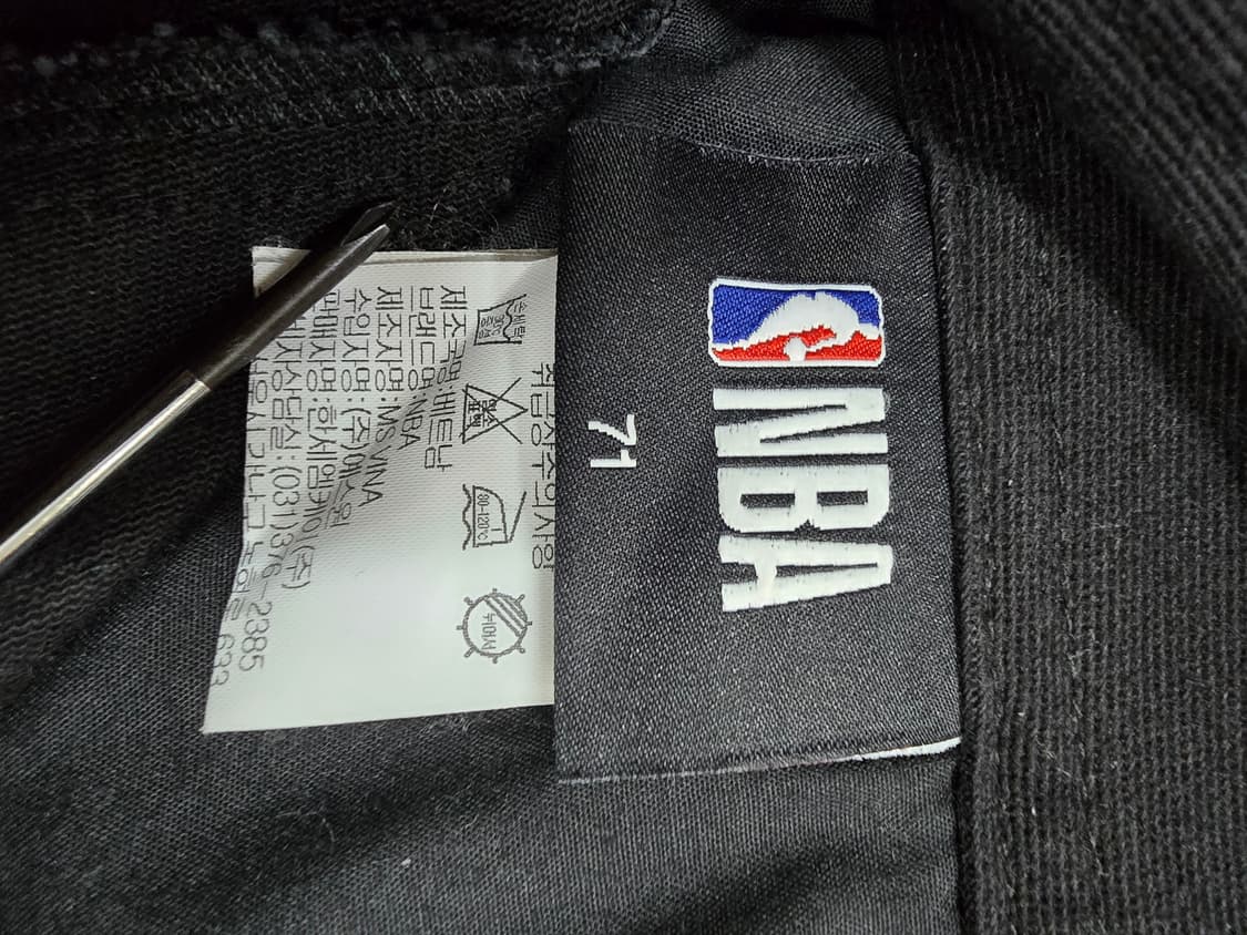 NBA 시카고불스 반바지 블랙진 상품이미지6