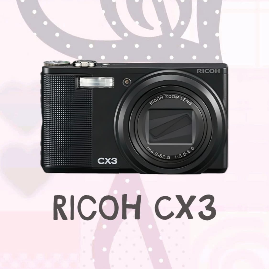 리코 Ricoh CX3 블랙 디카 빈티지 카메라 상품이미지1