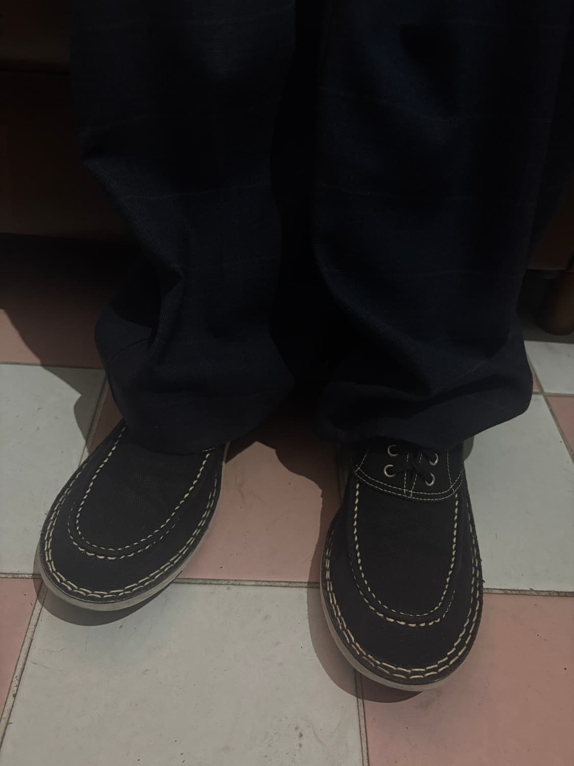 TTF✳️꼼데가르송 옴므 스티치 목토 더비 상품이미지8