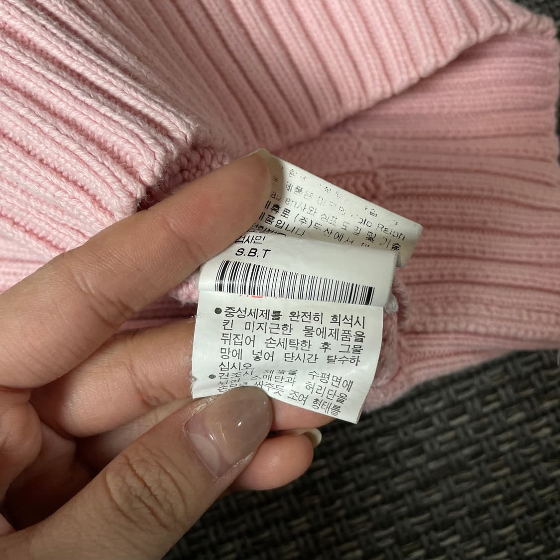 폴로랄프로렌 키즈 블루포니 연핑크 케이블 니트 베스트 60 상품이미지7