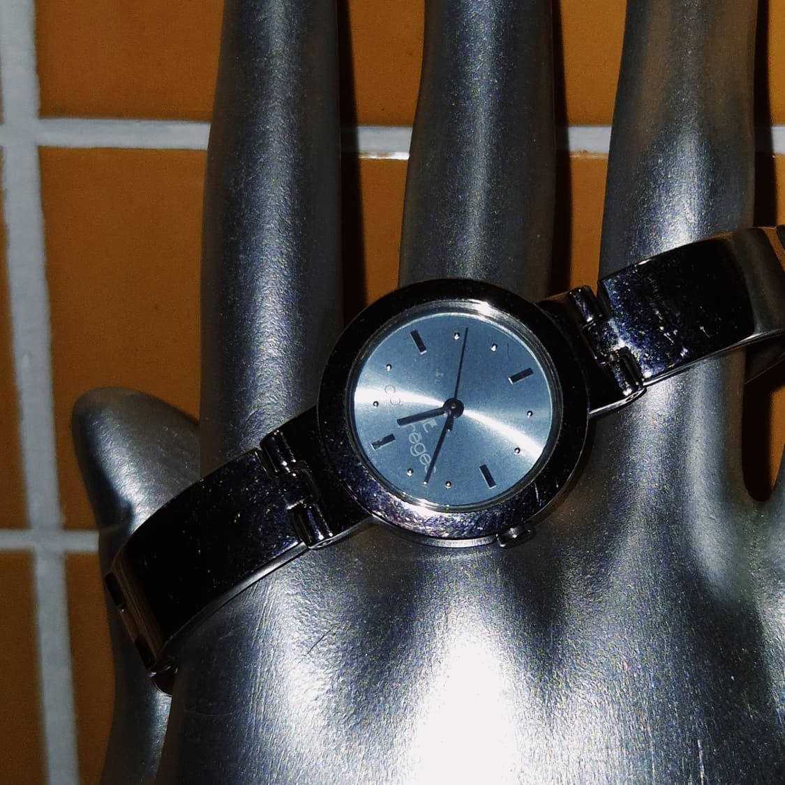 90s 꾸레쥬 터콰이즈 모던 레트로 시계 상품이미지6