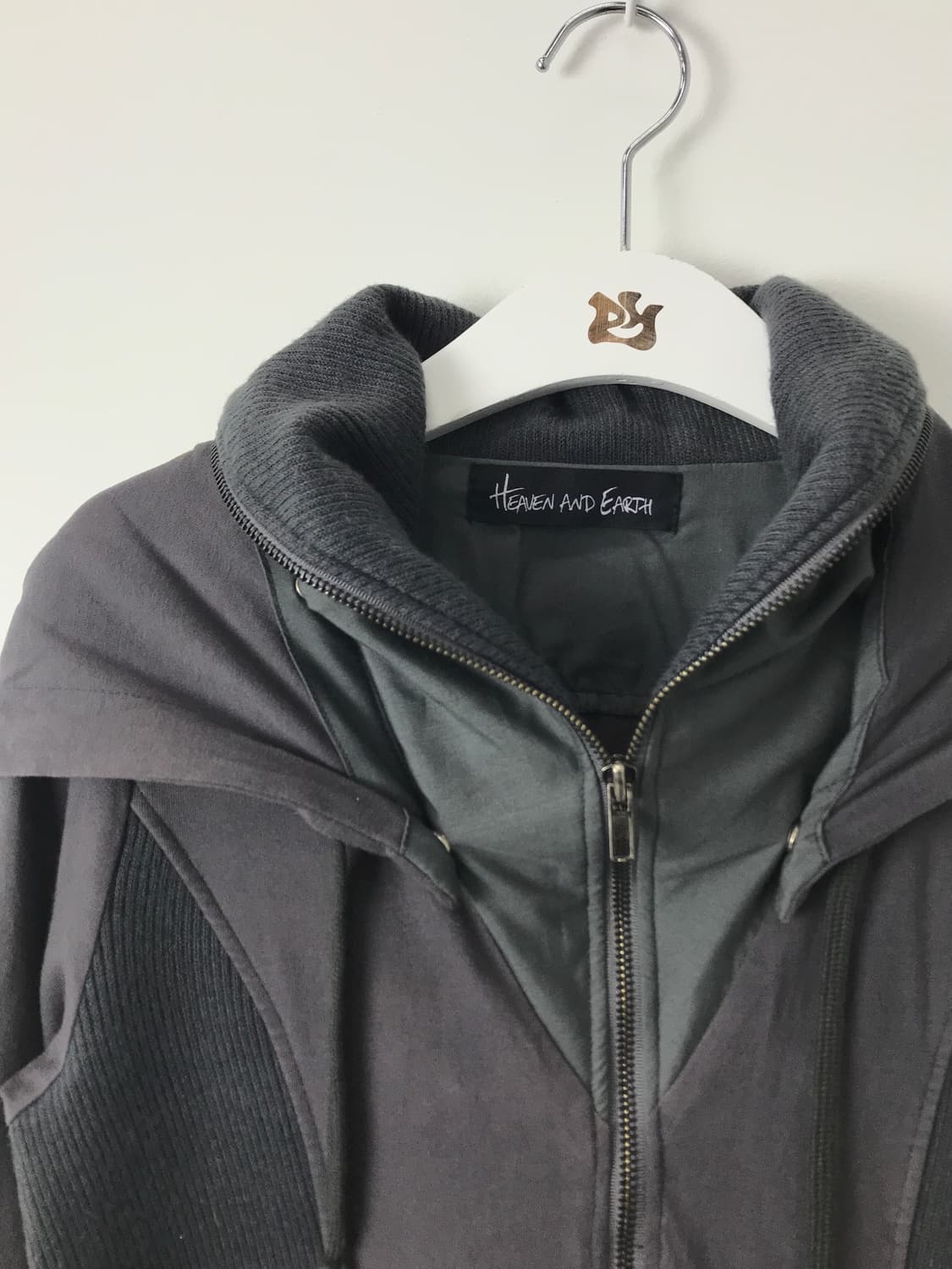 'HEAVEN and Earth' Hooded Layered Jacket 상품이미지7