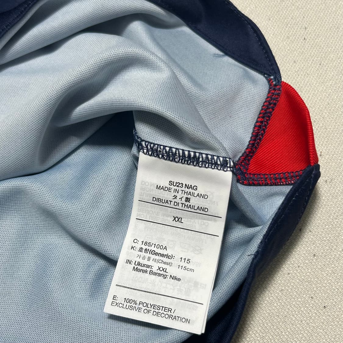 🫶🏻 새상품 나이키 23-24 파리생제르맹 No.19 이강인 유니폼 상품이미지6