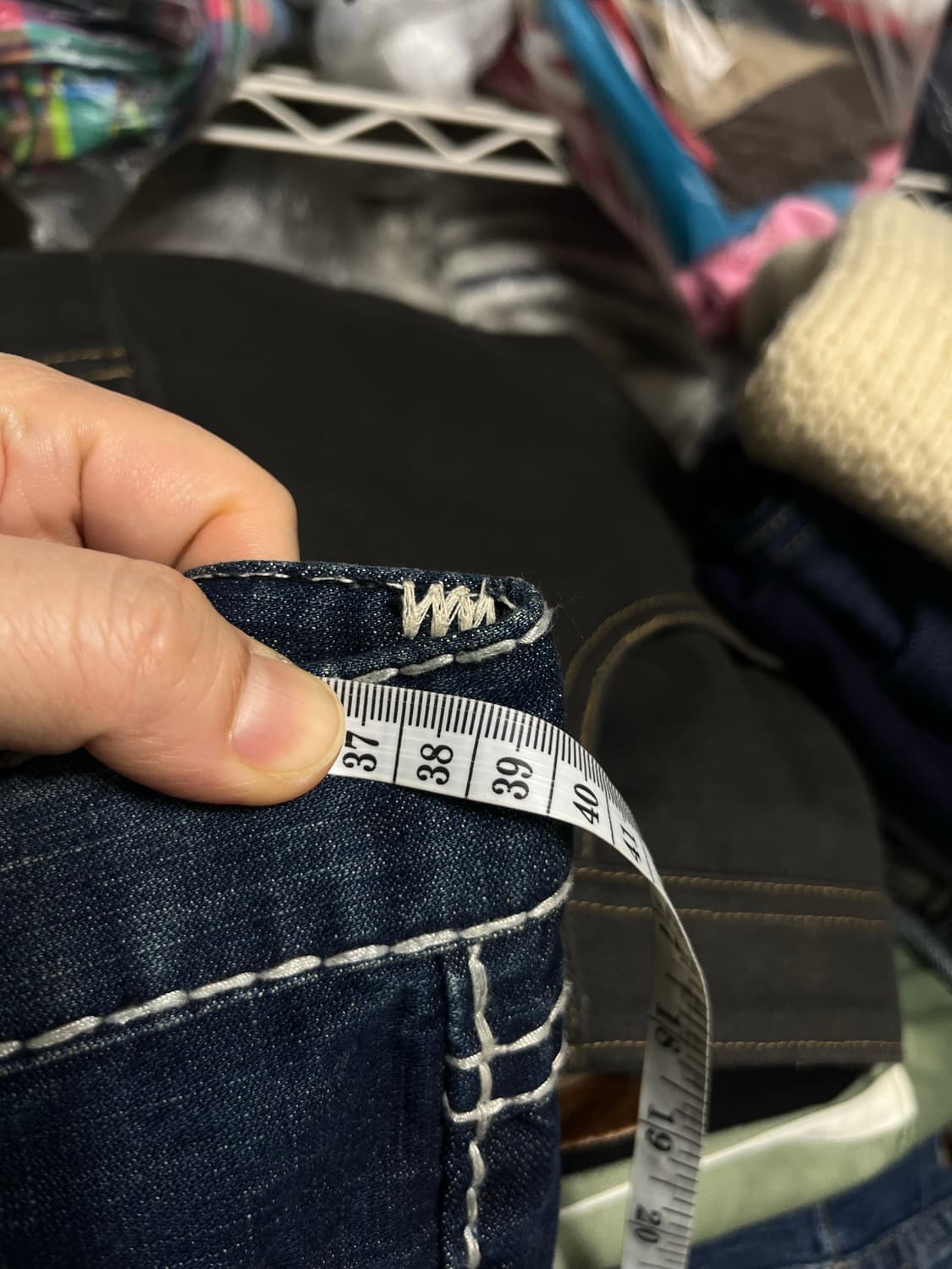 트루릴리젼 데님 청바지 28 상품이미지3