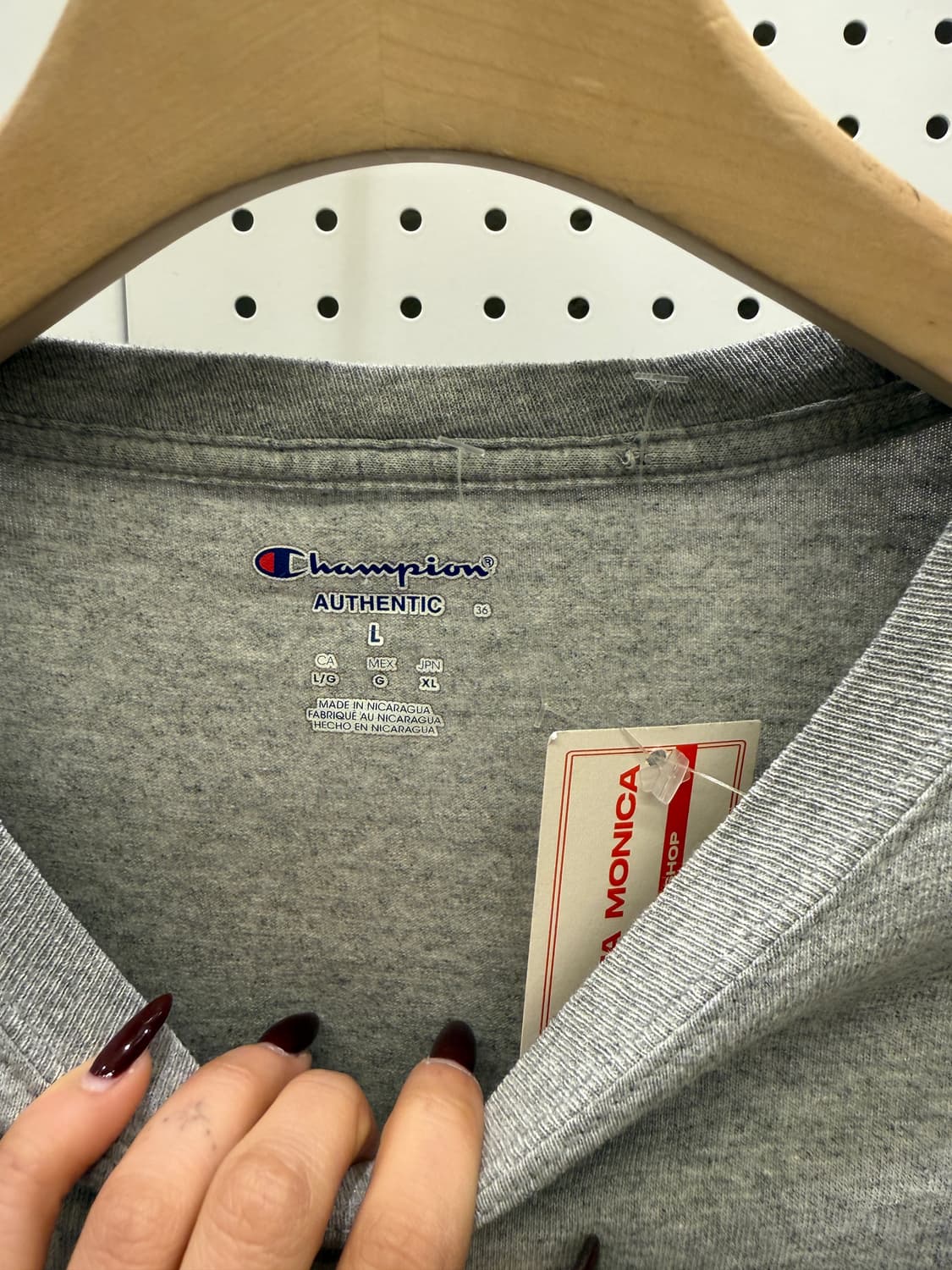 챔피온 노던 애리조나 대학교 롱슬리브 U1437 상품이미지5