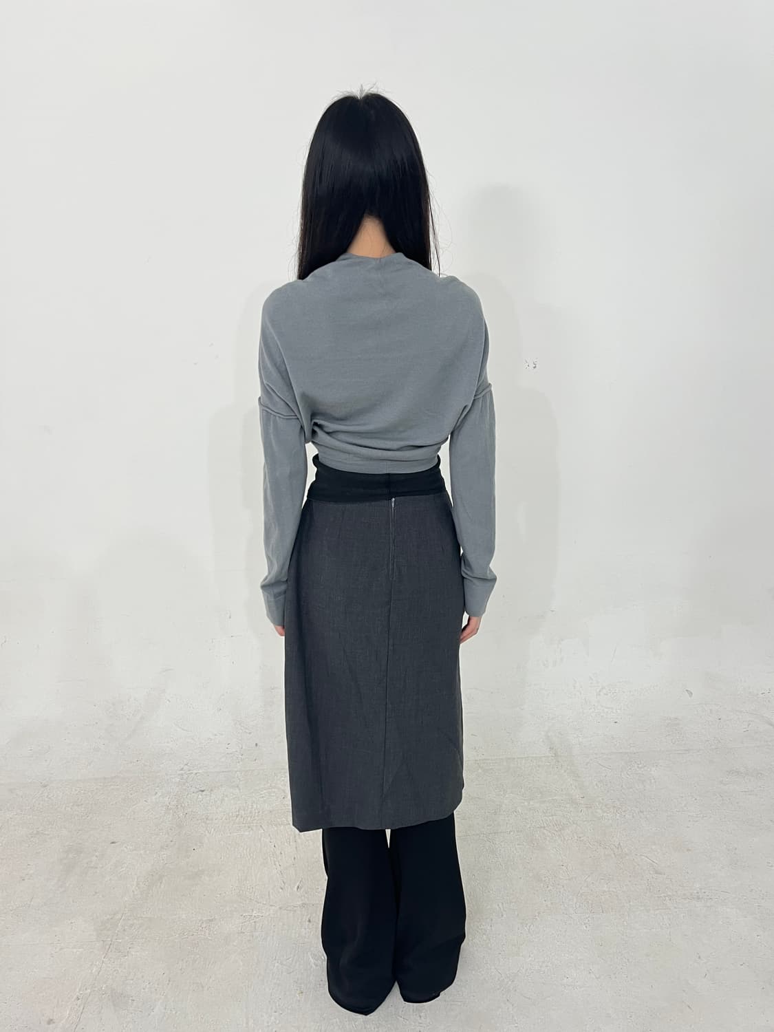 2way cocoon bolero knit cd 상품이미지4