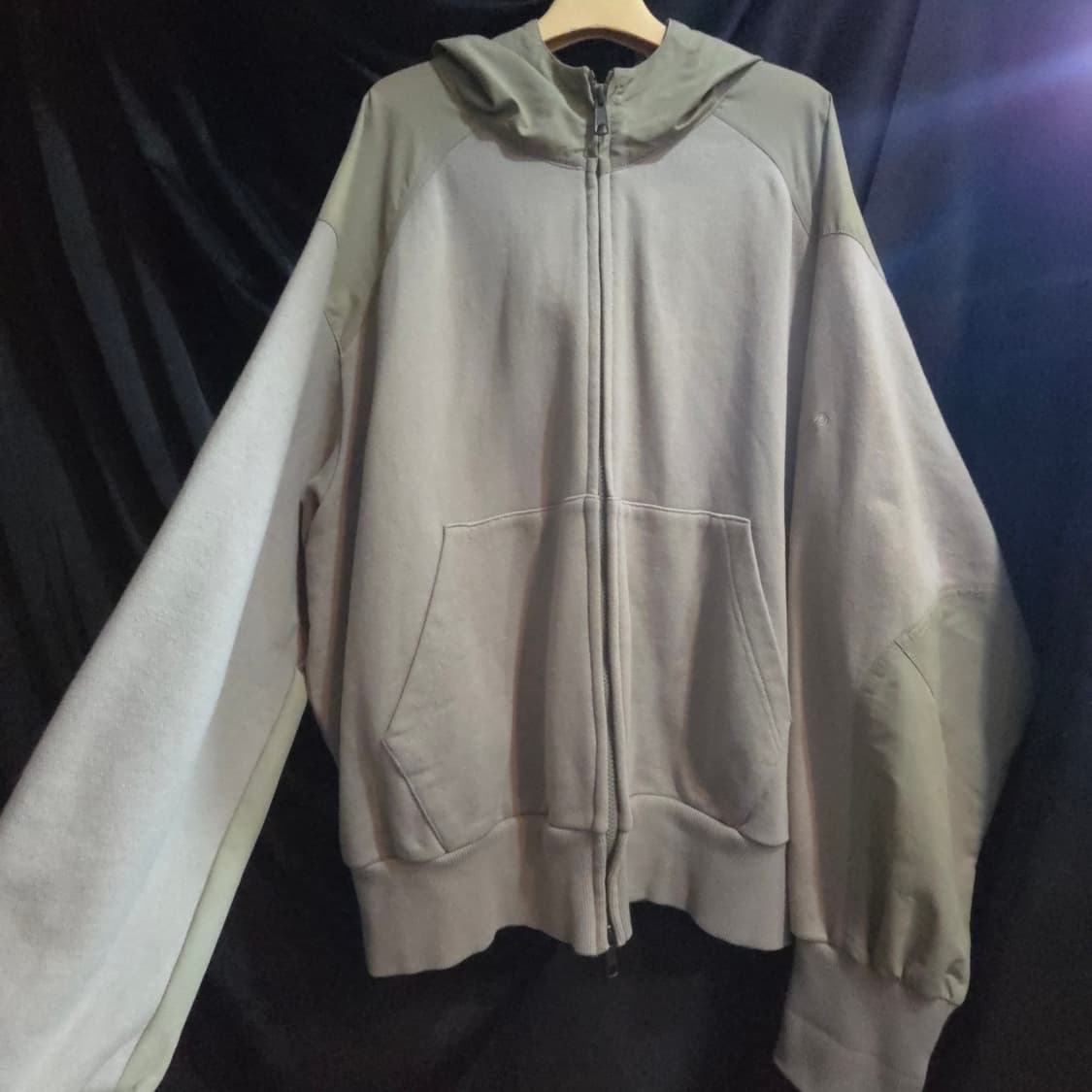 애프터프레이 후드집업L 라이트카키 상품이미지1