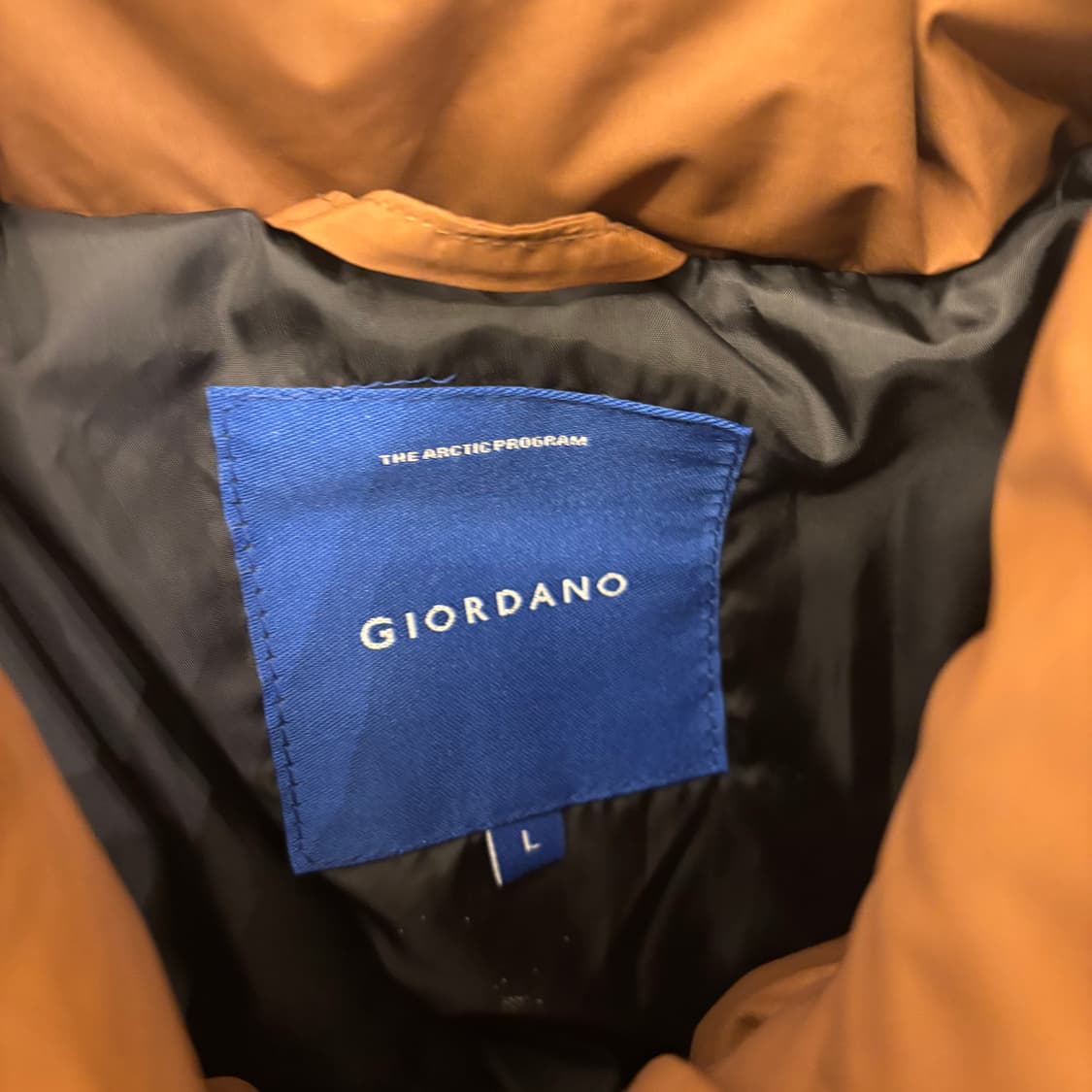 지오다노 브라운 패딩 상품이미지3