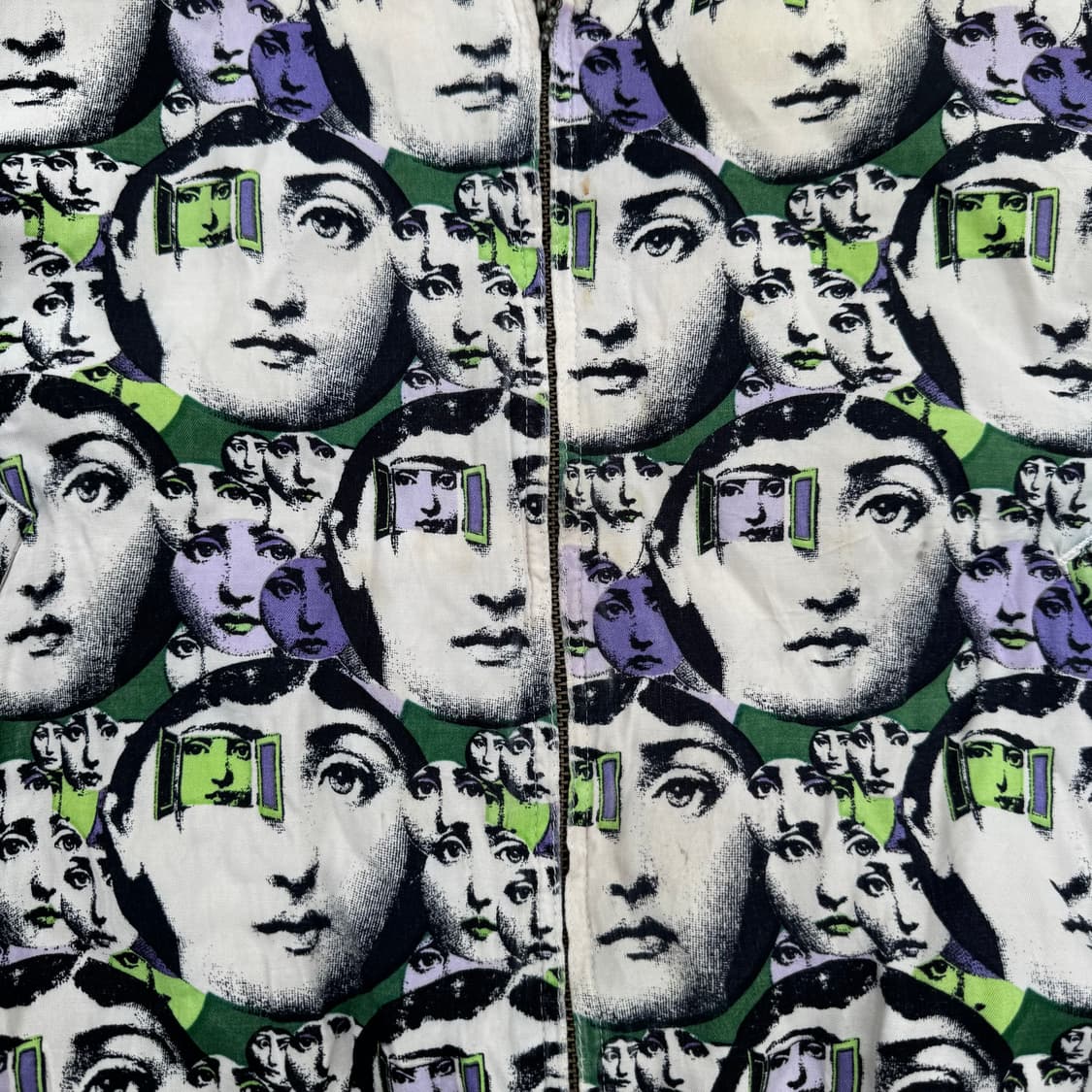 [L] 90s Grass Men's 아트 그래픽 봄버 자켓 상품이미지6