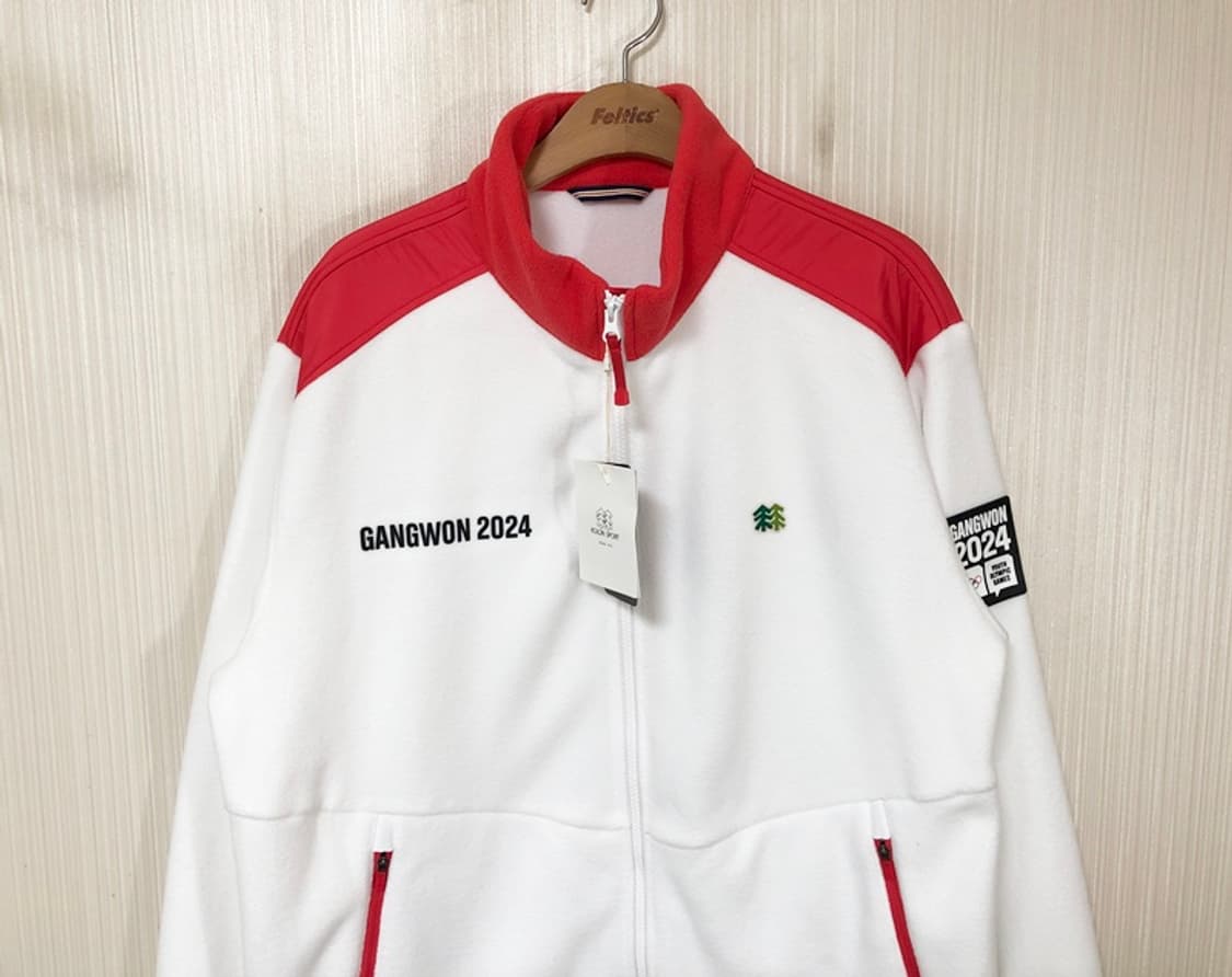 코오롱스포츠 2024 강원 동계청소년올림픽 선수지급 플리스자켓 110 상품이미지2