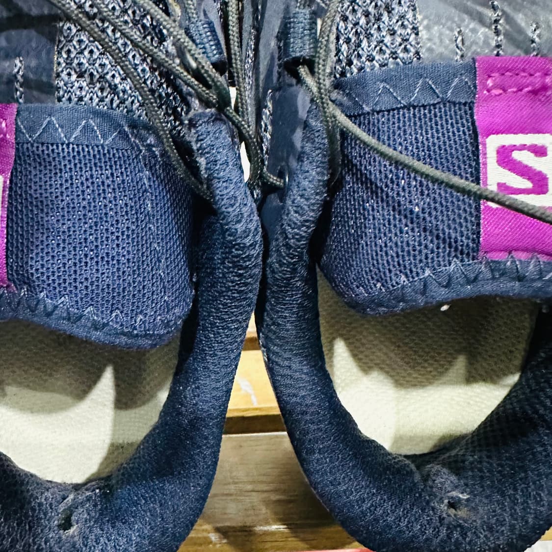 250) 살로몬 운동화 남녀공용 런닝화 센스라이드 퍼플 네이비 상품이미지8