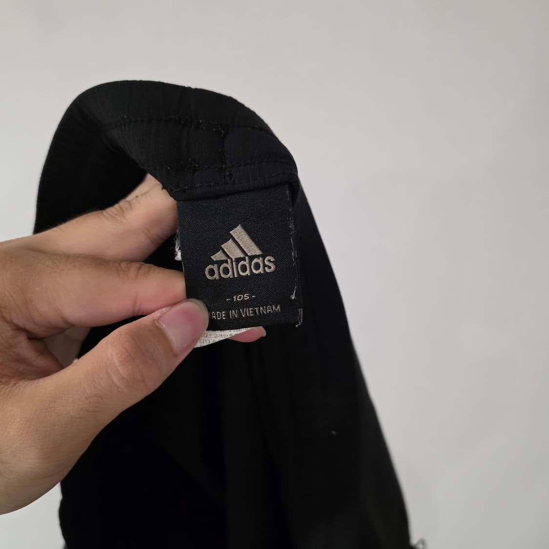 아디다스 블랙 7부 트레이닝 바지 105 상품이미지5