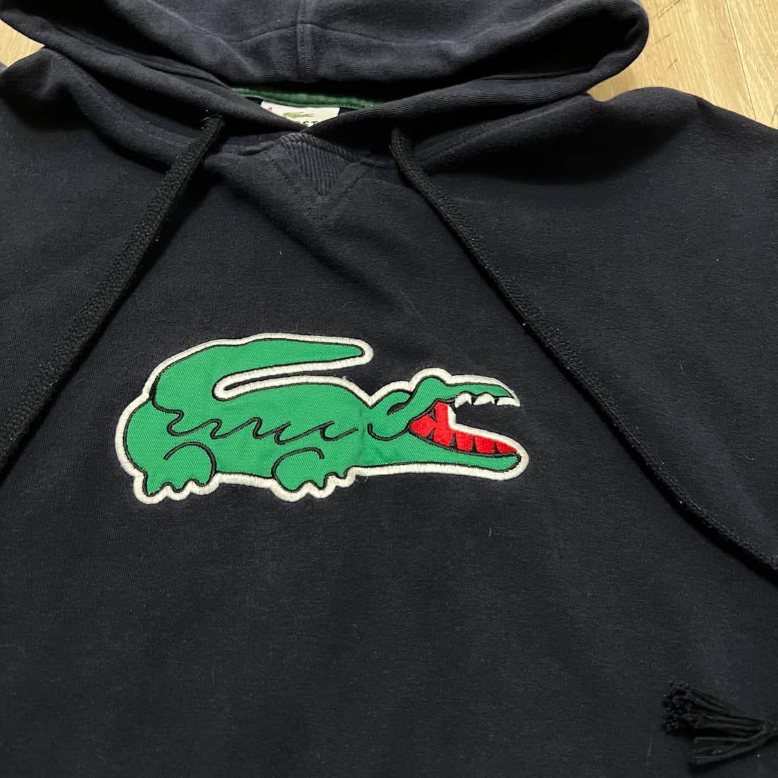 라코스테 빅로고 후드티 4사이즈  상품이미지3