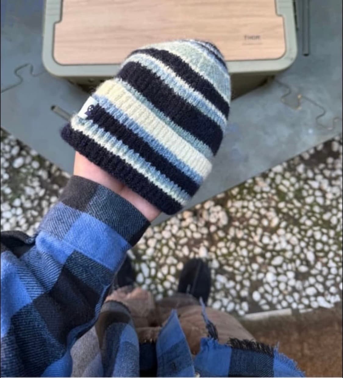 크래커하우스 하우스 비니 블루버블 상품이미지1