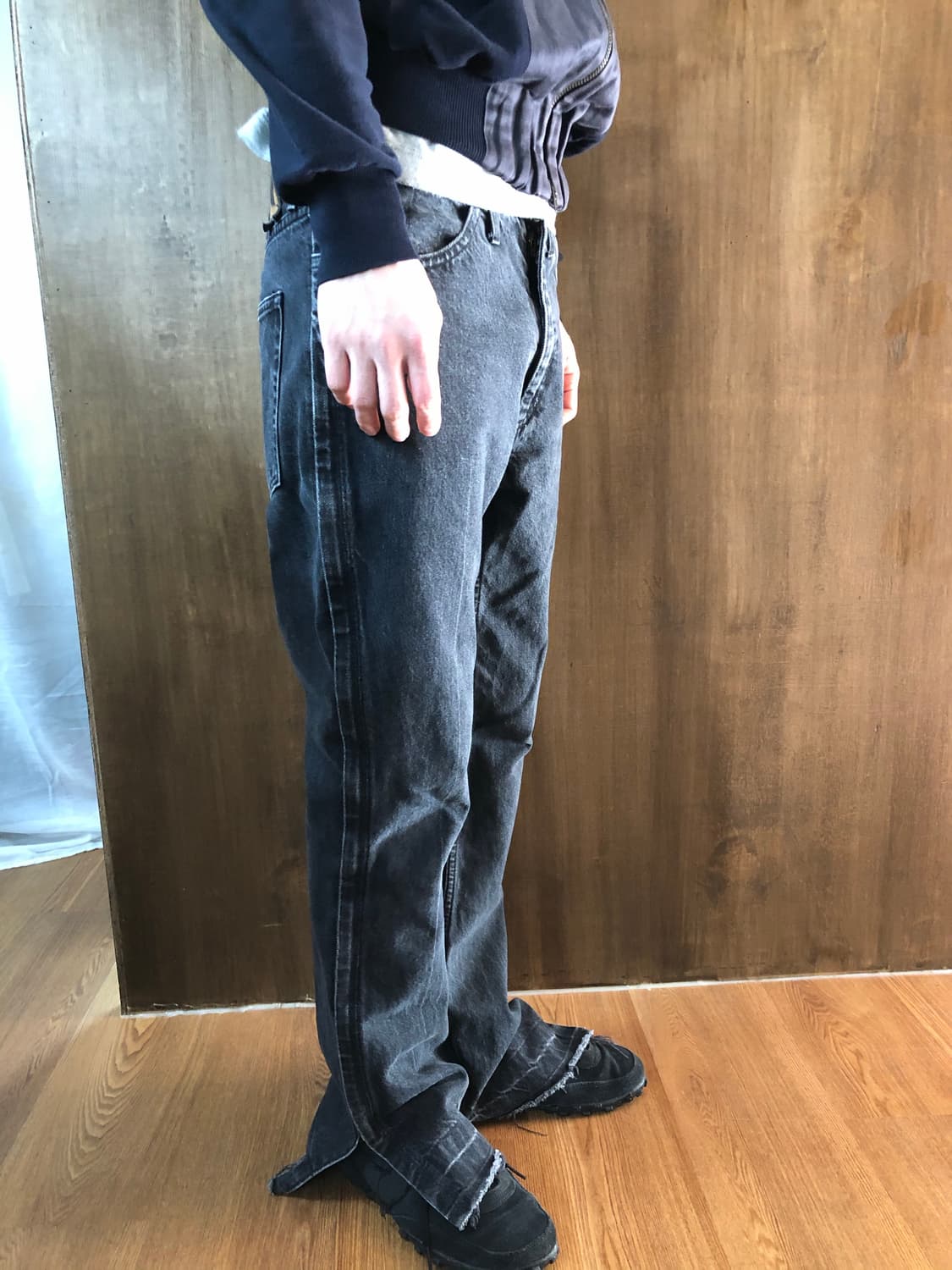 Toga 사이드 지퍼 데님 팬츠 m 상품이미지1