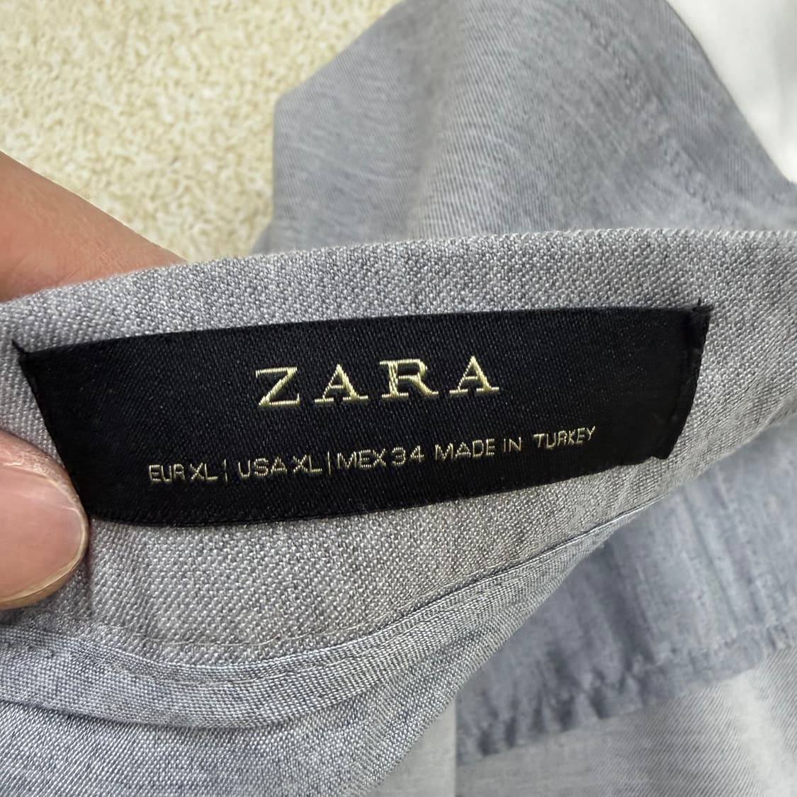 XL 자라 사이드라인 팬츠 0210T 상품이미지4