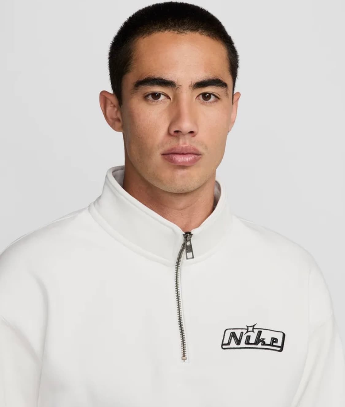 나이키 쿼터집업 긴팔티(서밋 화이트) 상품이미지3