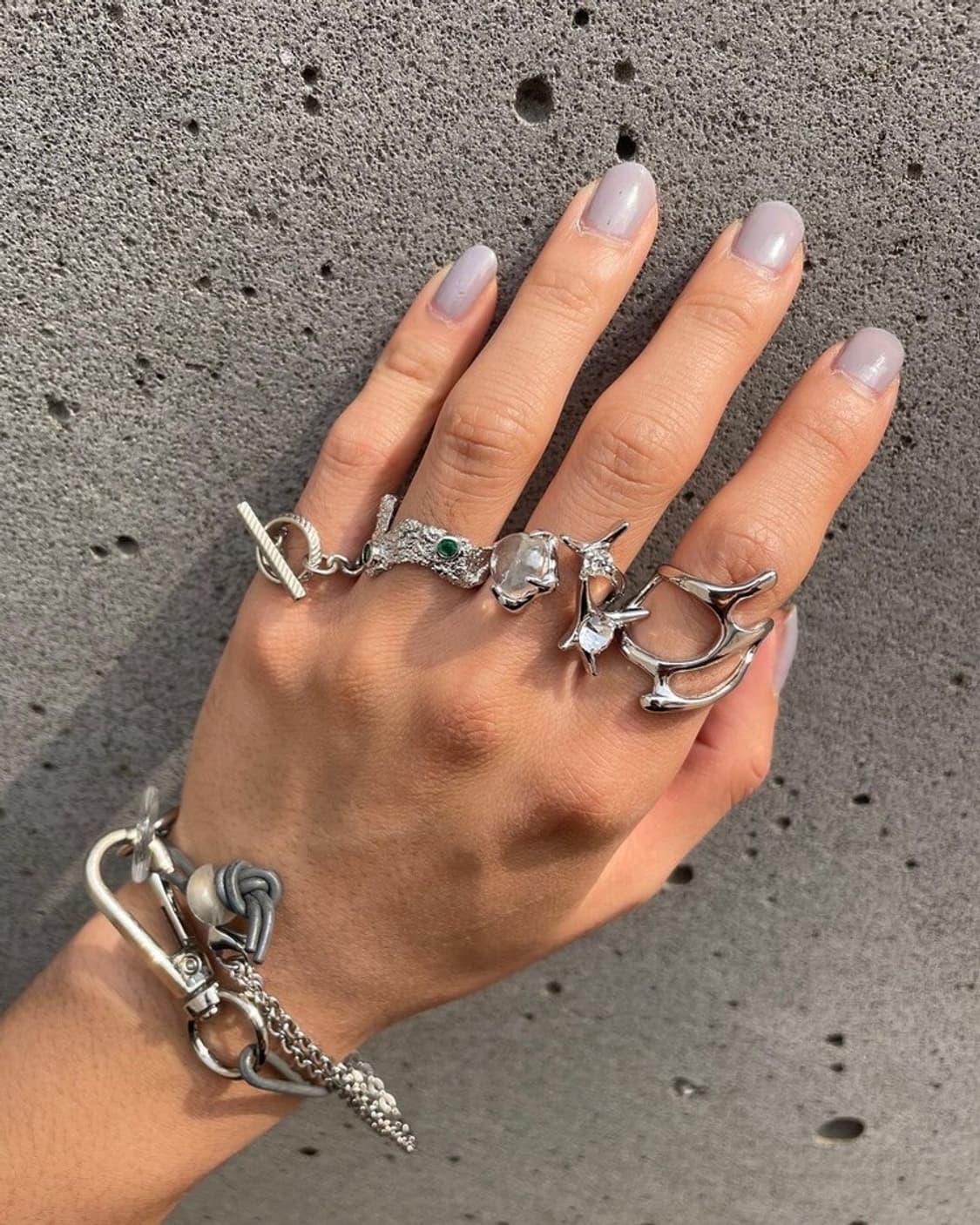 925 silver Open ring 상품이미지4