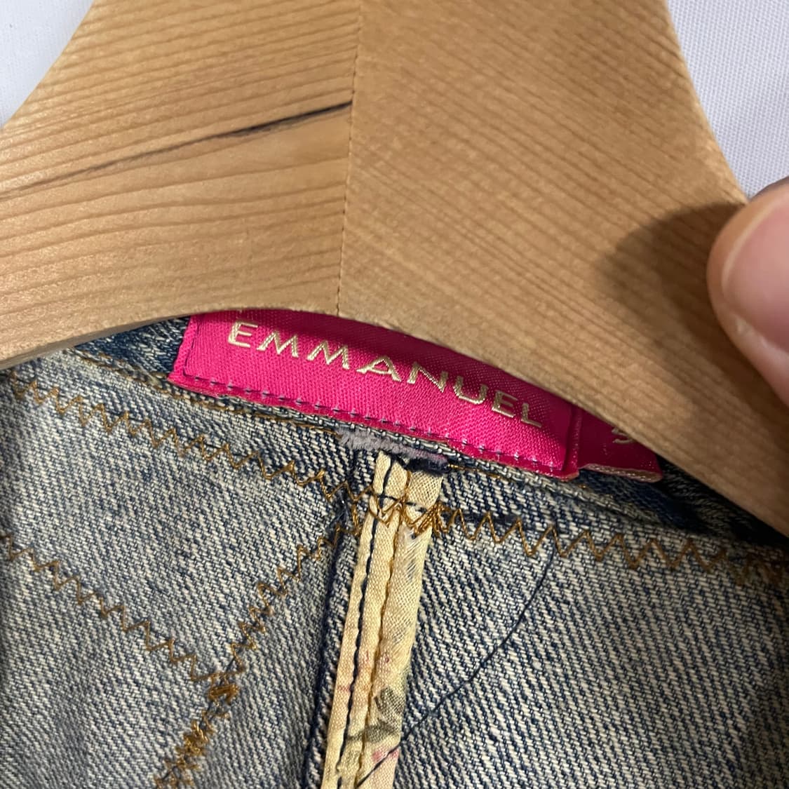 [JPN] 재팬 핸드메이드 레더 패치워크 데님자켓 상품이미지7