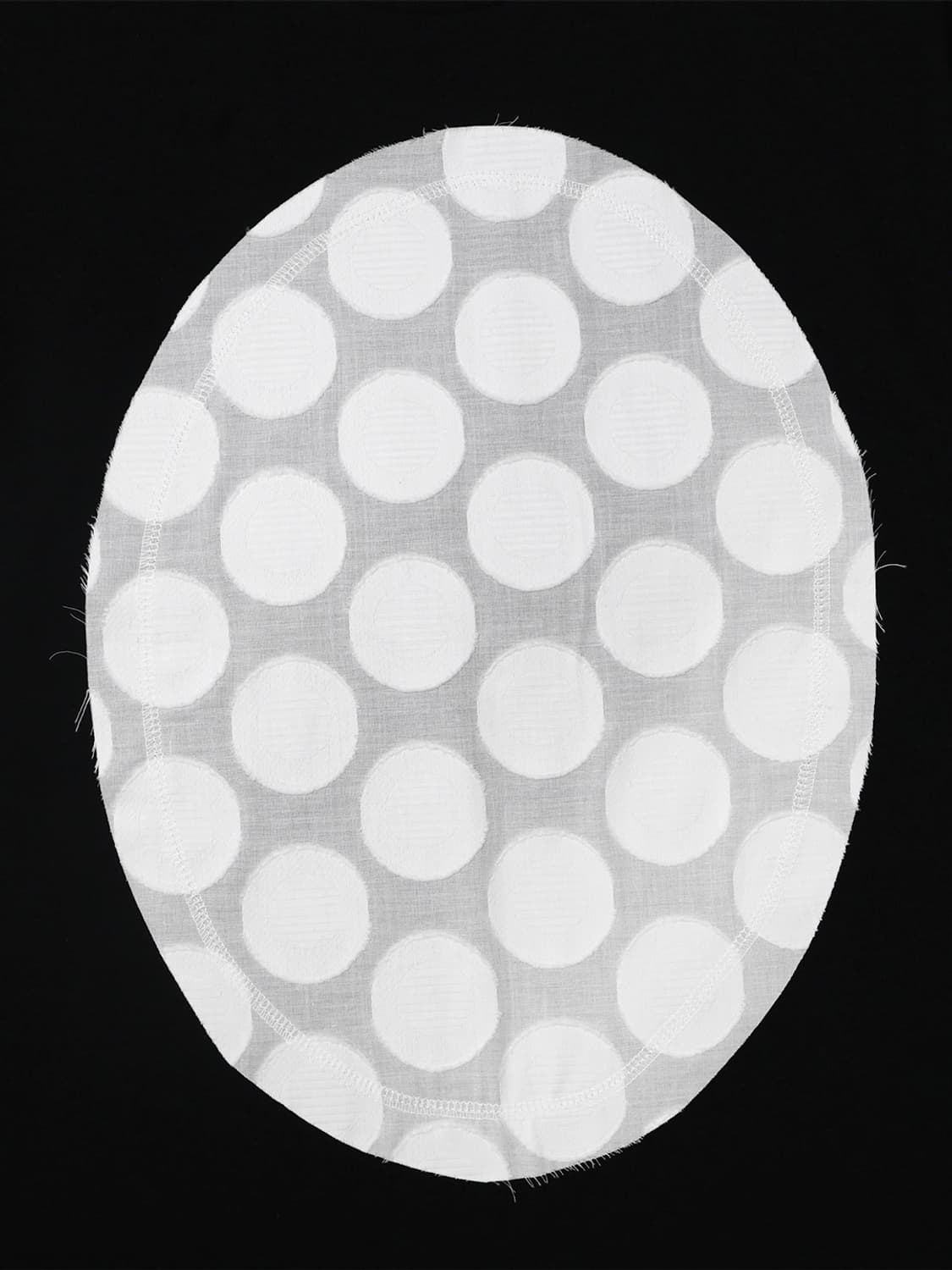 셀비지프로젝트 1/100 t shirt "egg" (black) 상품이미지10