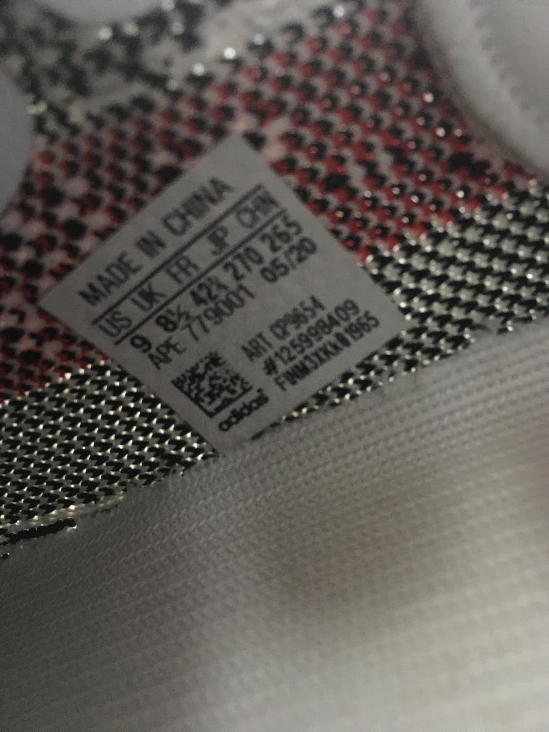 이지부스트 350 v2 지브라(270) 상품이미지2