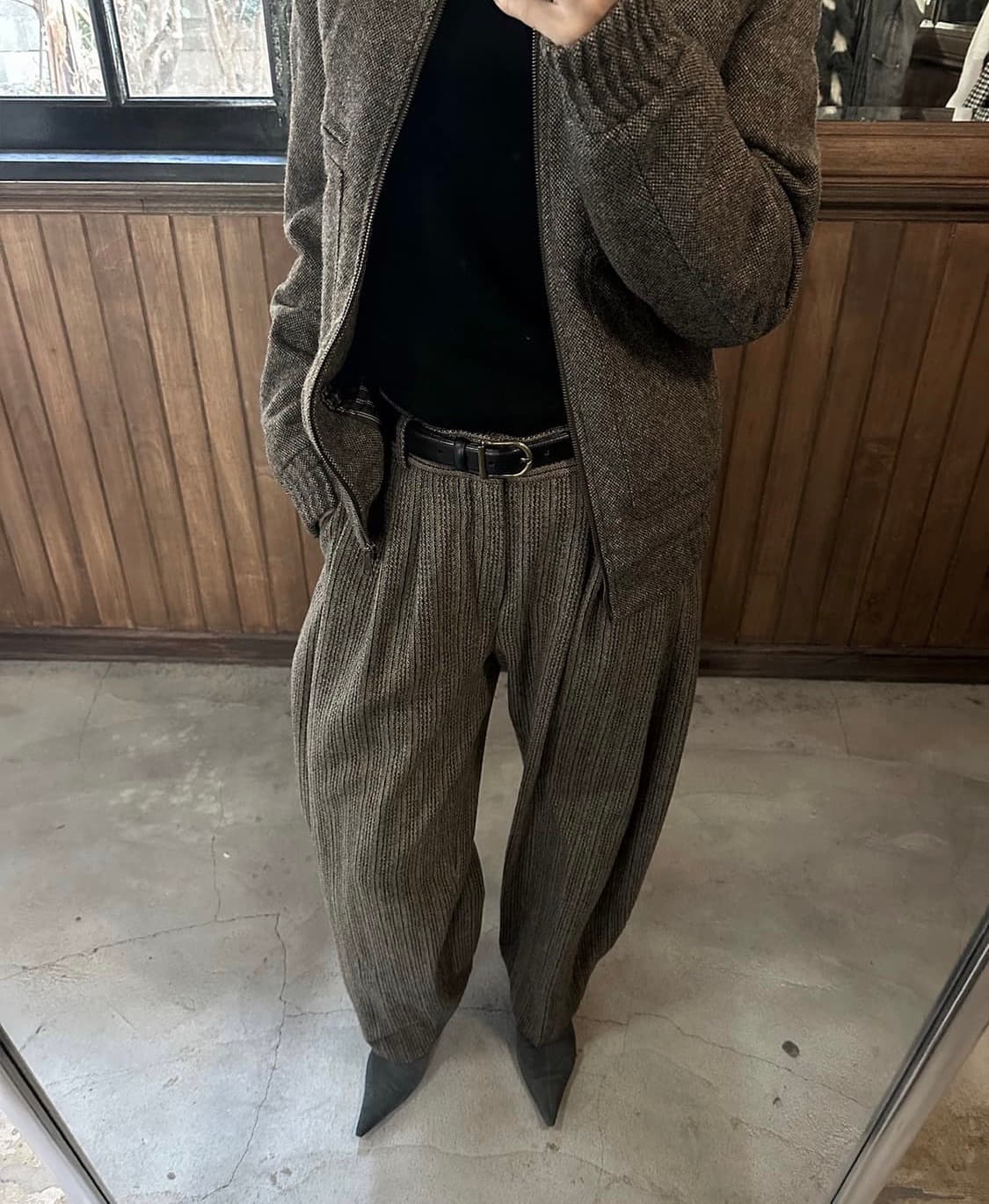 Chloe stripe wool trouser pants 상품이미지2